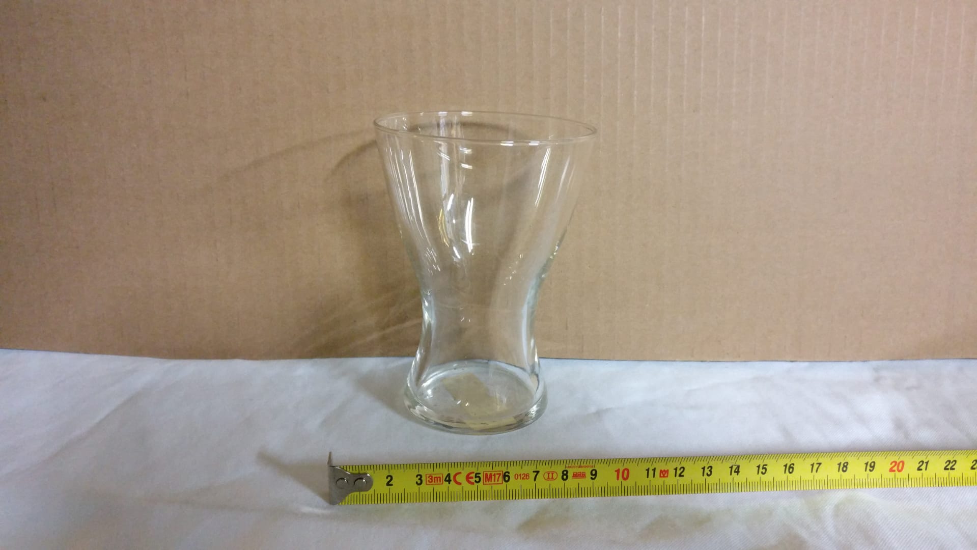 Glazen vaasje 10cm